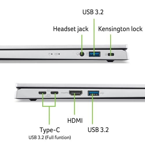 AG15-32P-39R2 Aspire Go 15 - 15.6'' i3-N355 8GB DDR5 128GB UFS