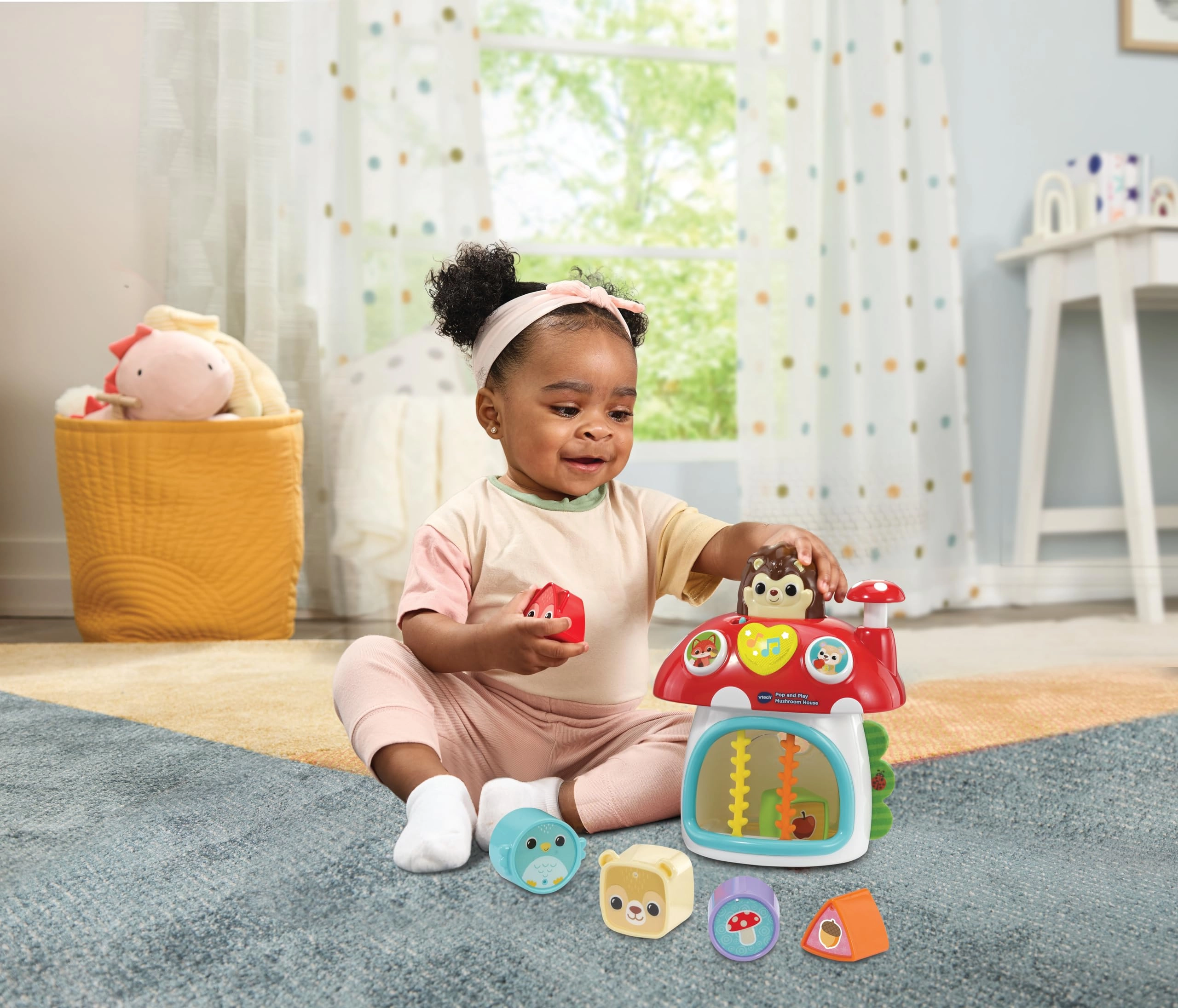 Pop and Play Mushroom House - 9-36 months 6 pieces