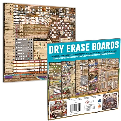 Hadrian's Wall & The Anarchy: Dry Erase Boards - 4 Double-Sided