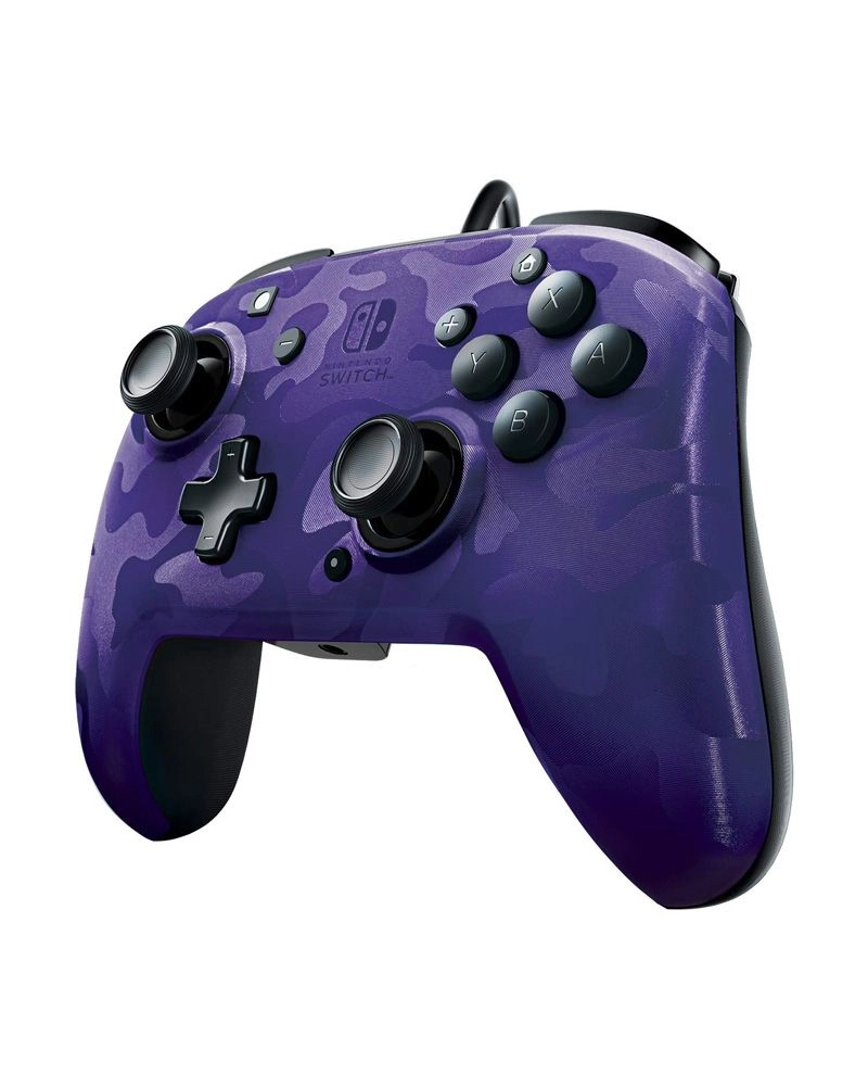 Nintendo Switch Faceoff Controller Camo Red