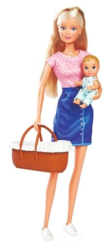 Steffi LOVE Playset - 29 cm includes cradle bathtub potty