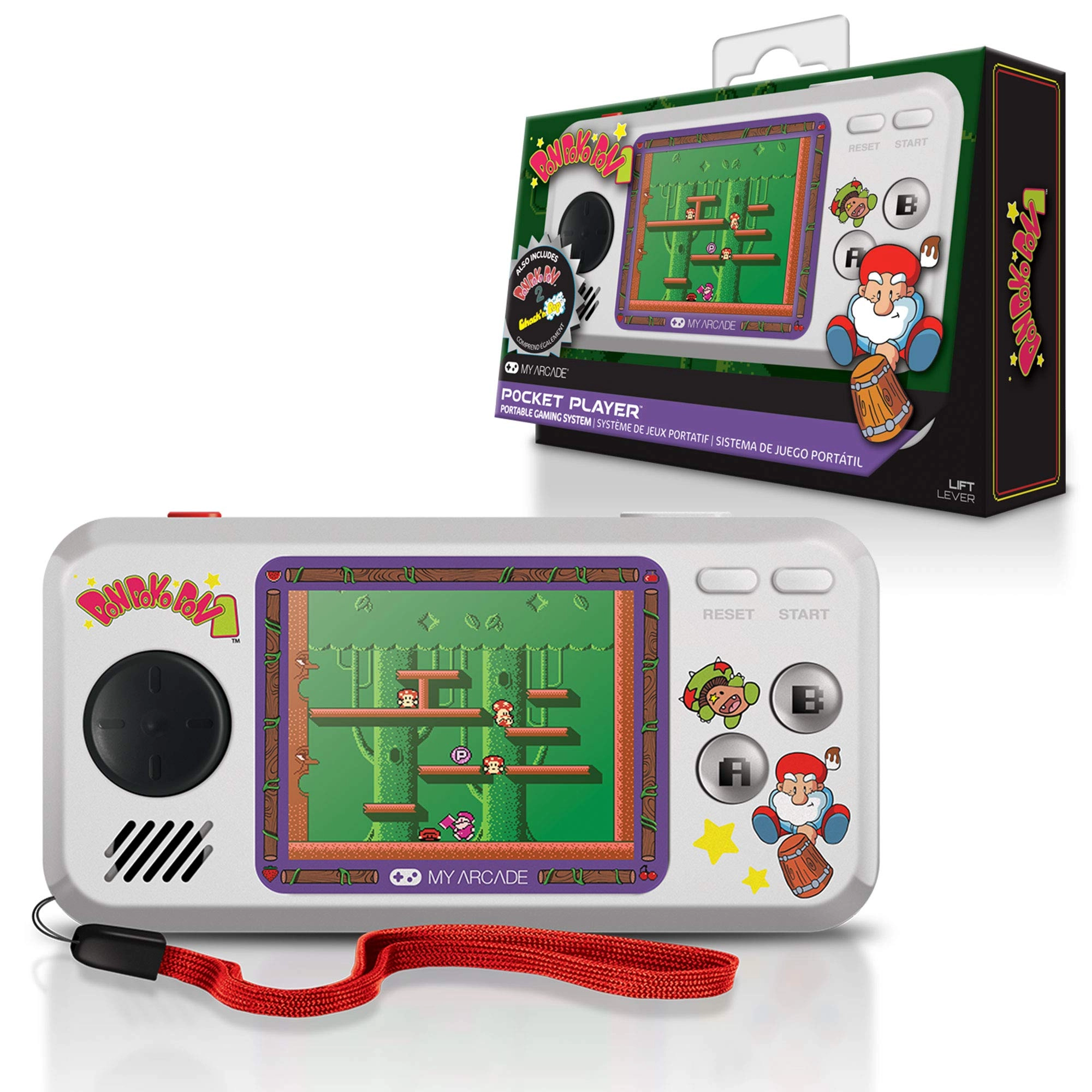 My Arcade Don Doko Don Pocket Player - Limited Edition 3 Built In Games