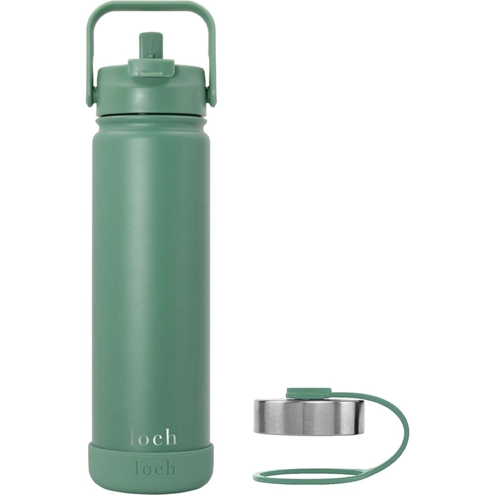 LOCH Copper Insulated Bottle - 2-in-1 Straw Lid 650 ml