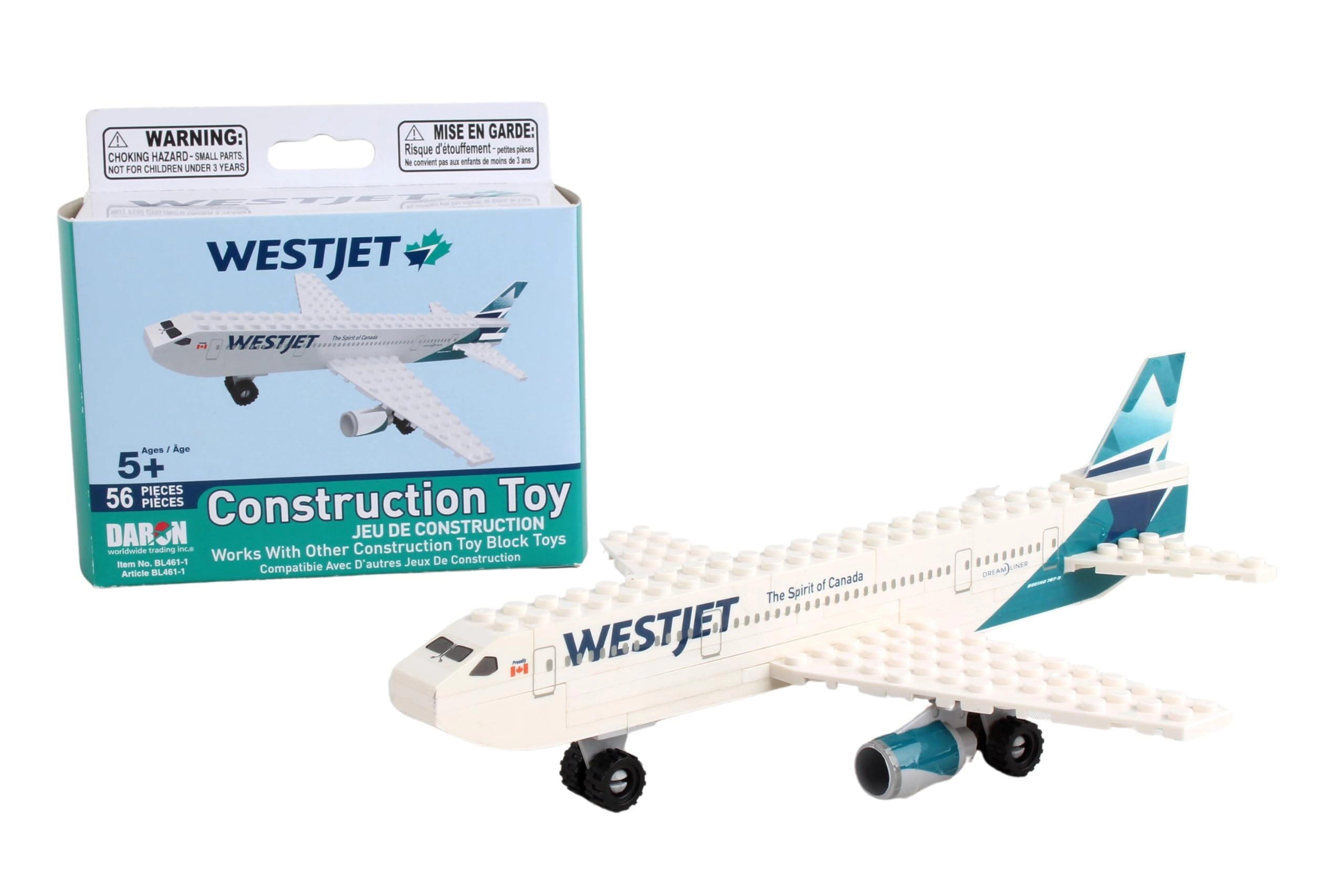 Daron WestJet Construction Toy - 55pcs