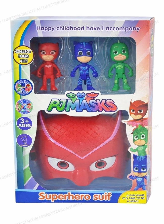 Super-Hero Cartoon Suit Toy Set - 3 pcs