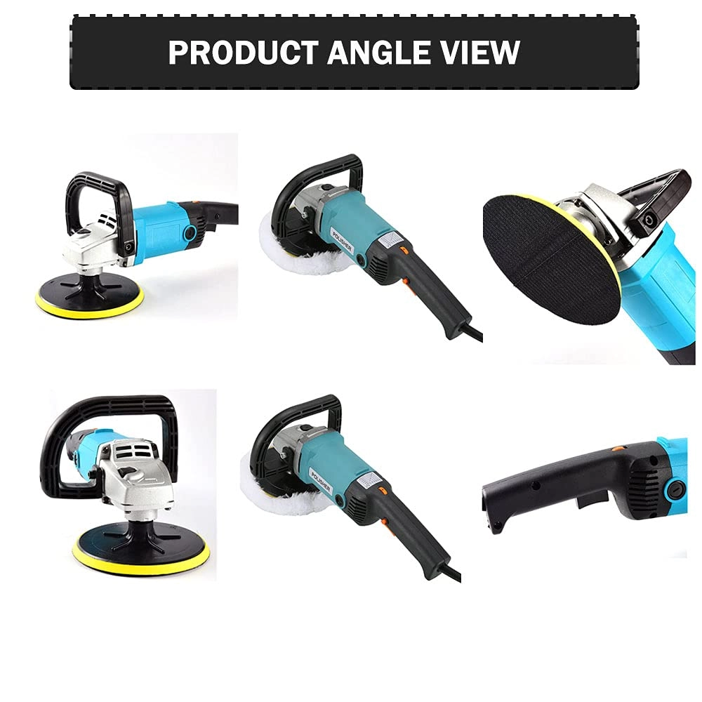 Electric Car Polisher - 1200W 180mm
