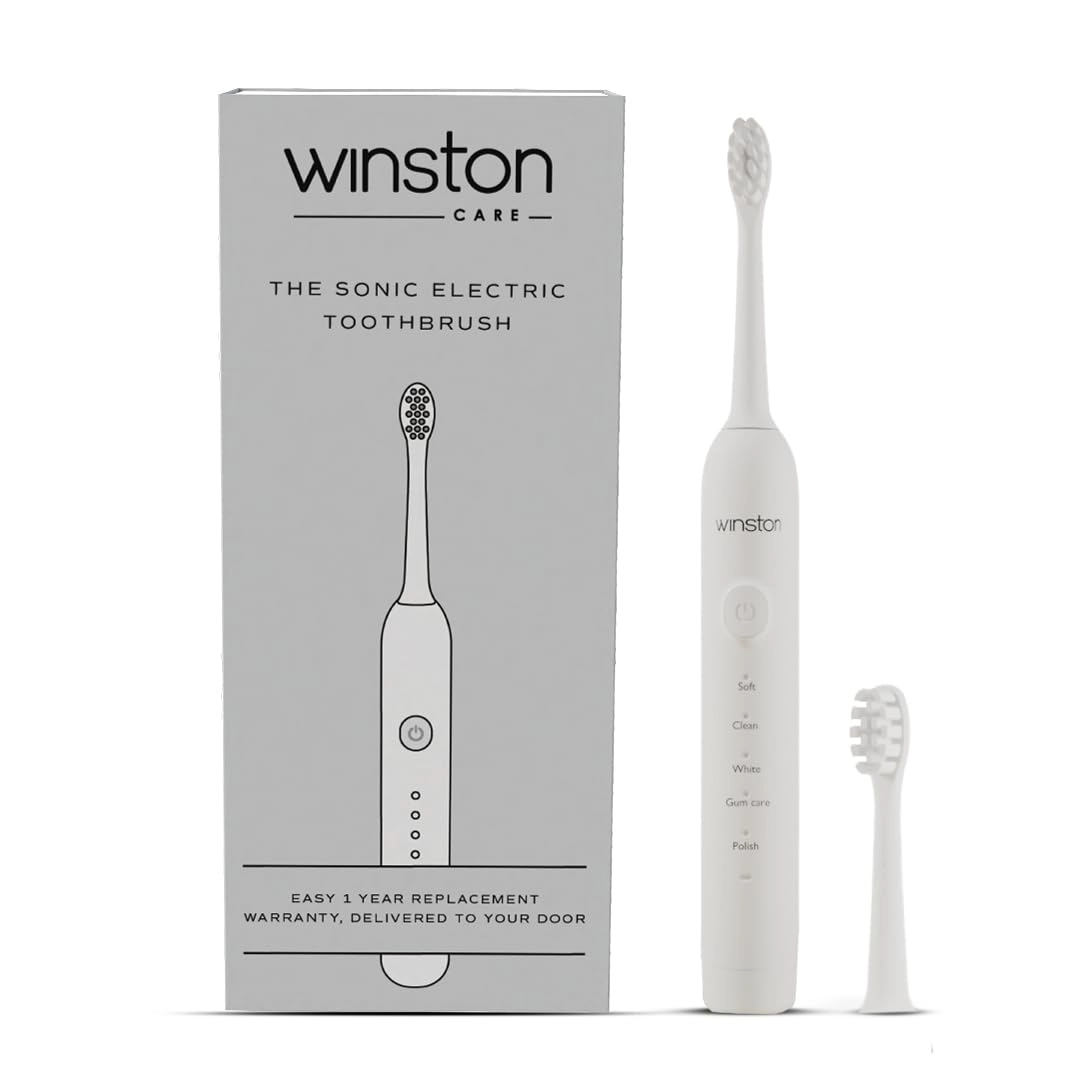 Winston Electronics Pvt Ltd Sonic Toothbrush - Rechargeable 5 Cleaning Modes IPX8 Waterproof
