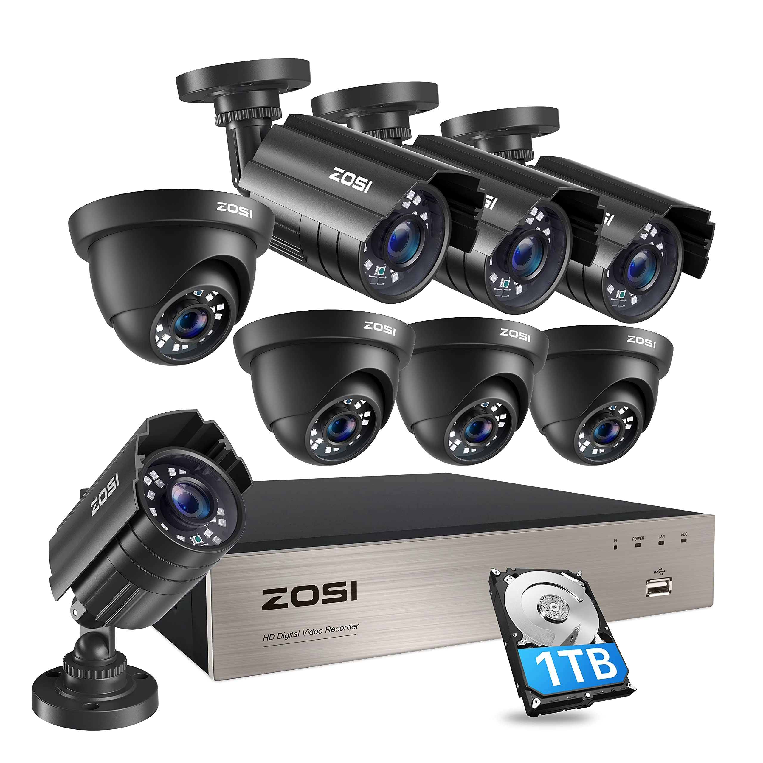 3K Lite - 8PCS 8CH 1080P