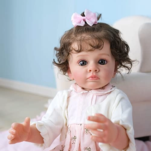 Reborn Baby Doll - 55 cm Full Body Silicone