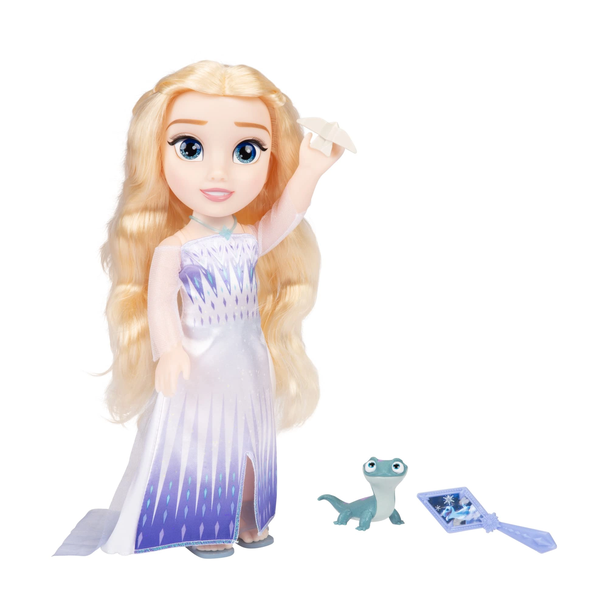 Disney Frozen Elsa Doll - Interactive Audio + Bruni Figure Ages 3+