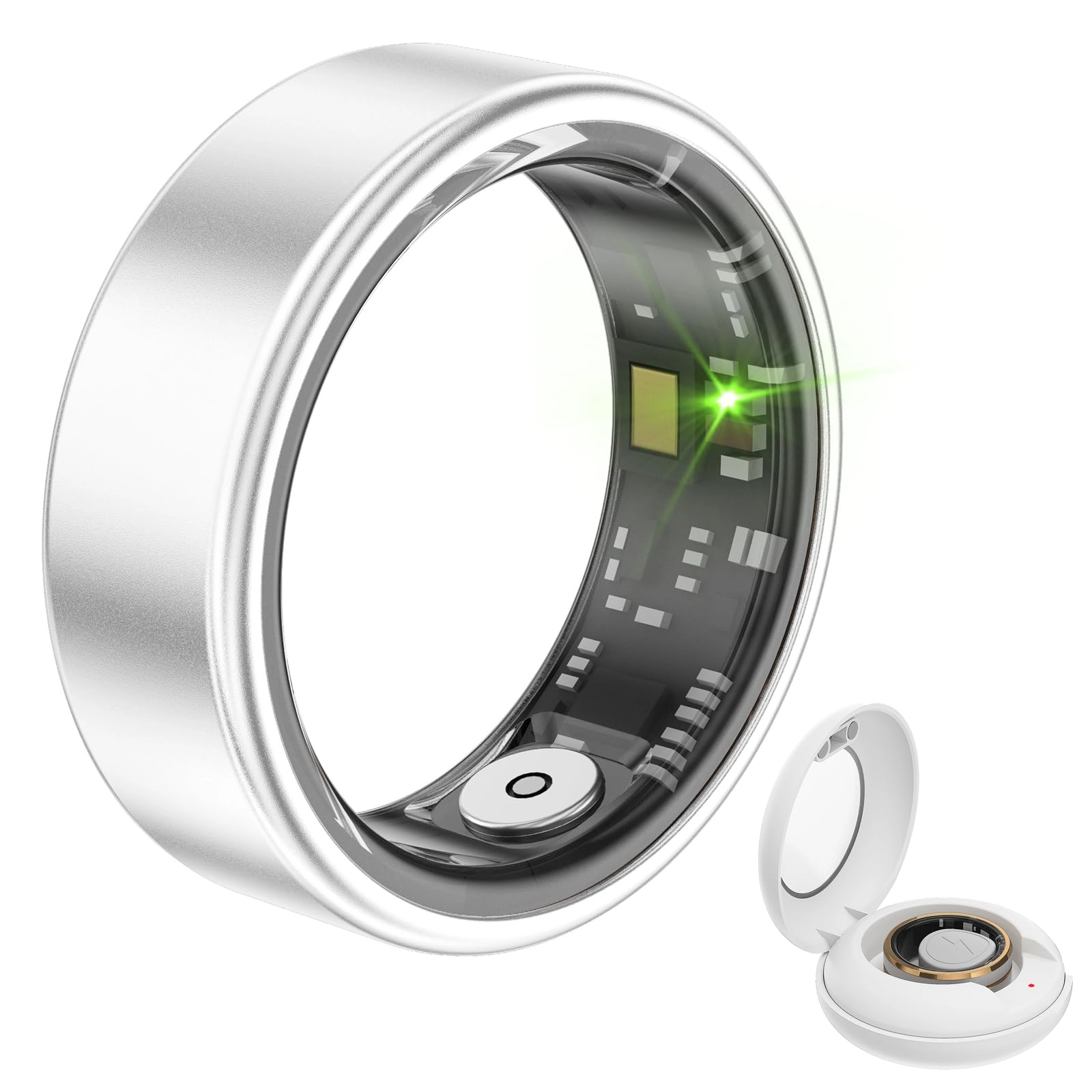 Loluka Smart Ring - Heart Rate Monitor Fitness Tracker