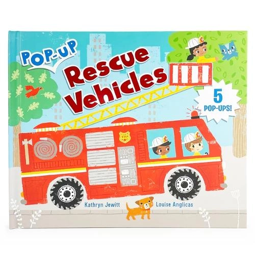 Cottage Door Press Pop-Up Rescue Vehicles Cloth Book
