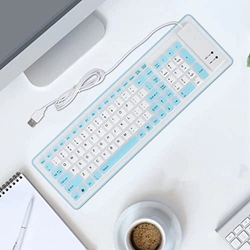 Foldable Silicone Keyboard - Wired