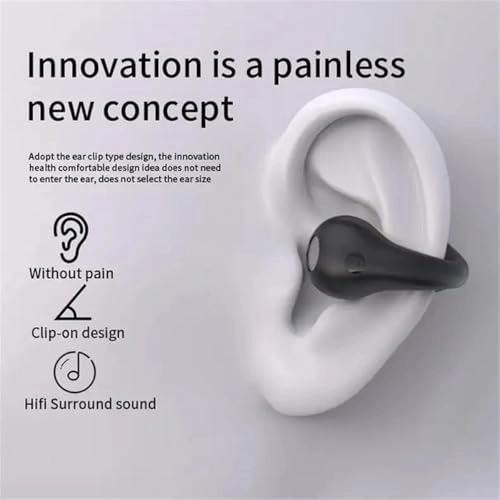 Ear Clip Bluetooth Headphones Wireless Headphone
