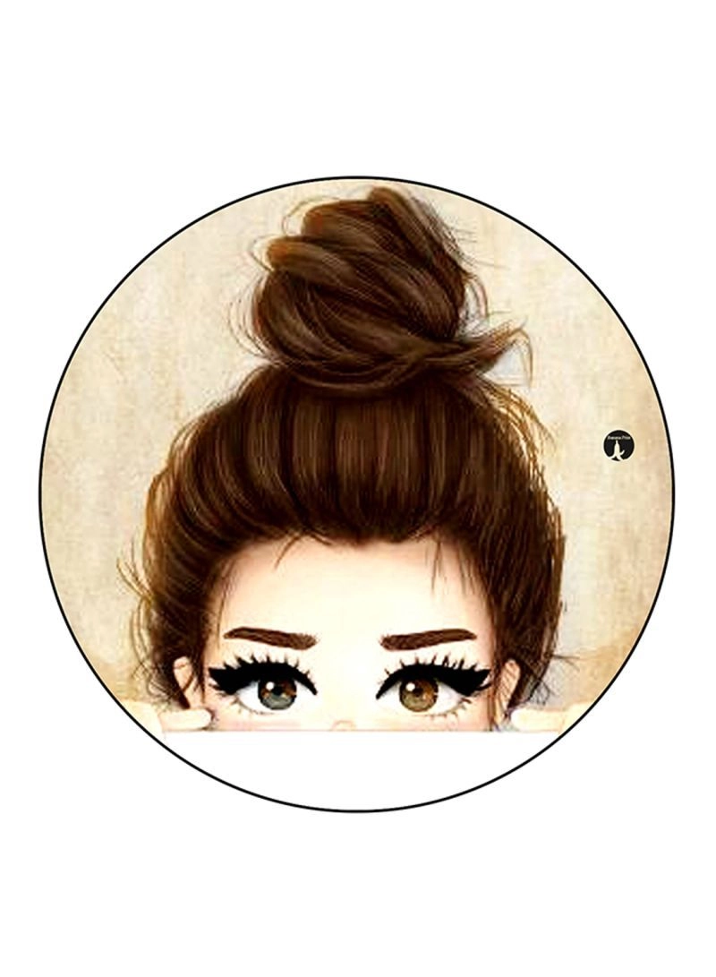 Girl Printed Mouse Pad