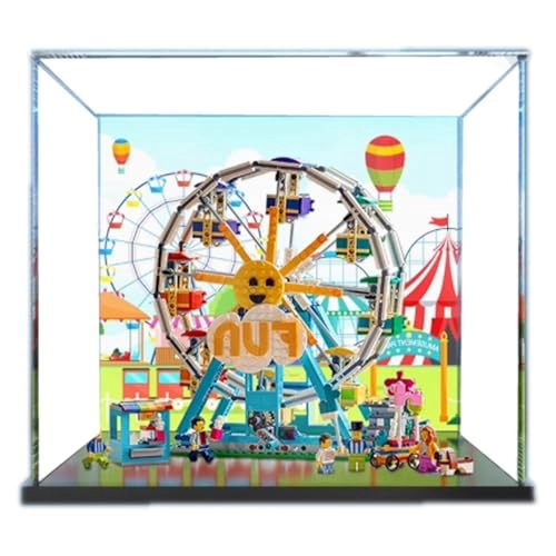 Acrylic Display Box for LEGO 31119 Ferris Wheel Models