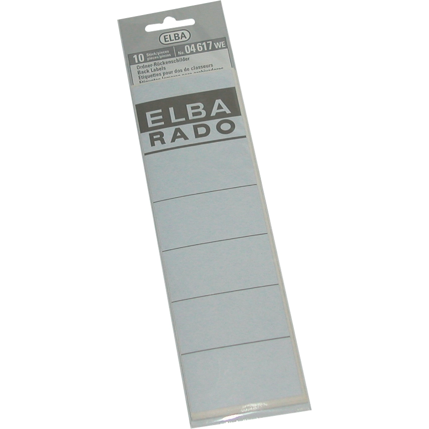 Elba File Labels - 10 Labels Short Label Size