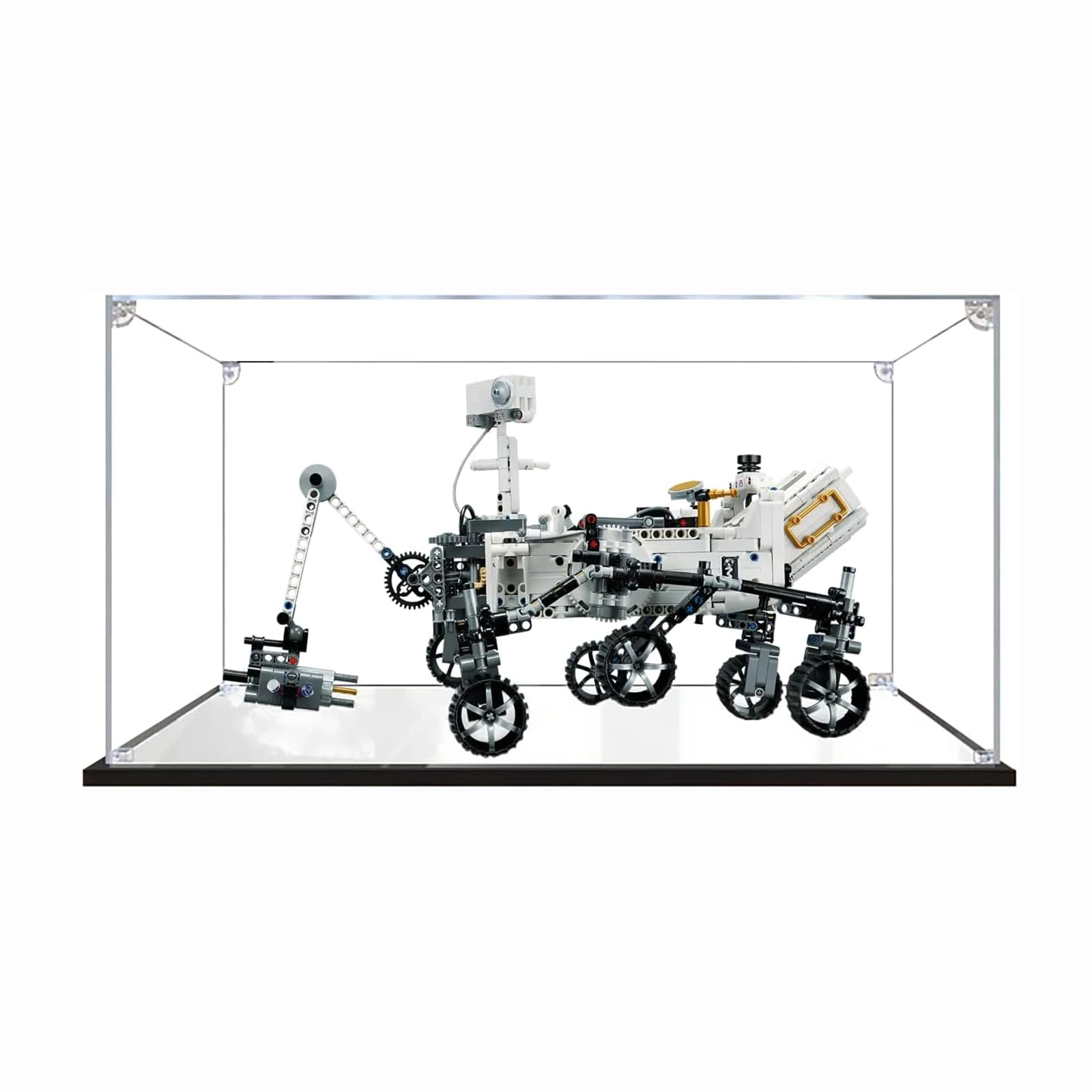Acrylic Display Case - 42158 Mars Rover Perseverance 40 x 30 x 25 cm