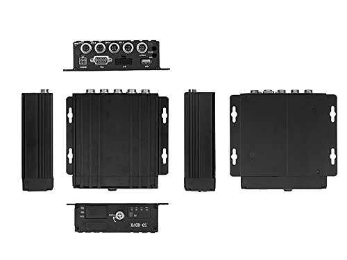 4-Channel Car DVR - 720P 30FPS