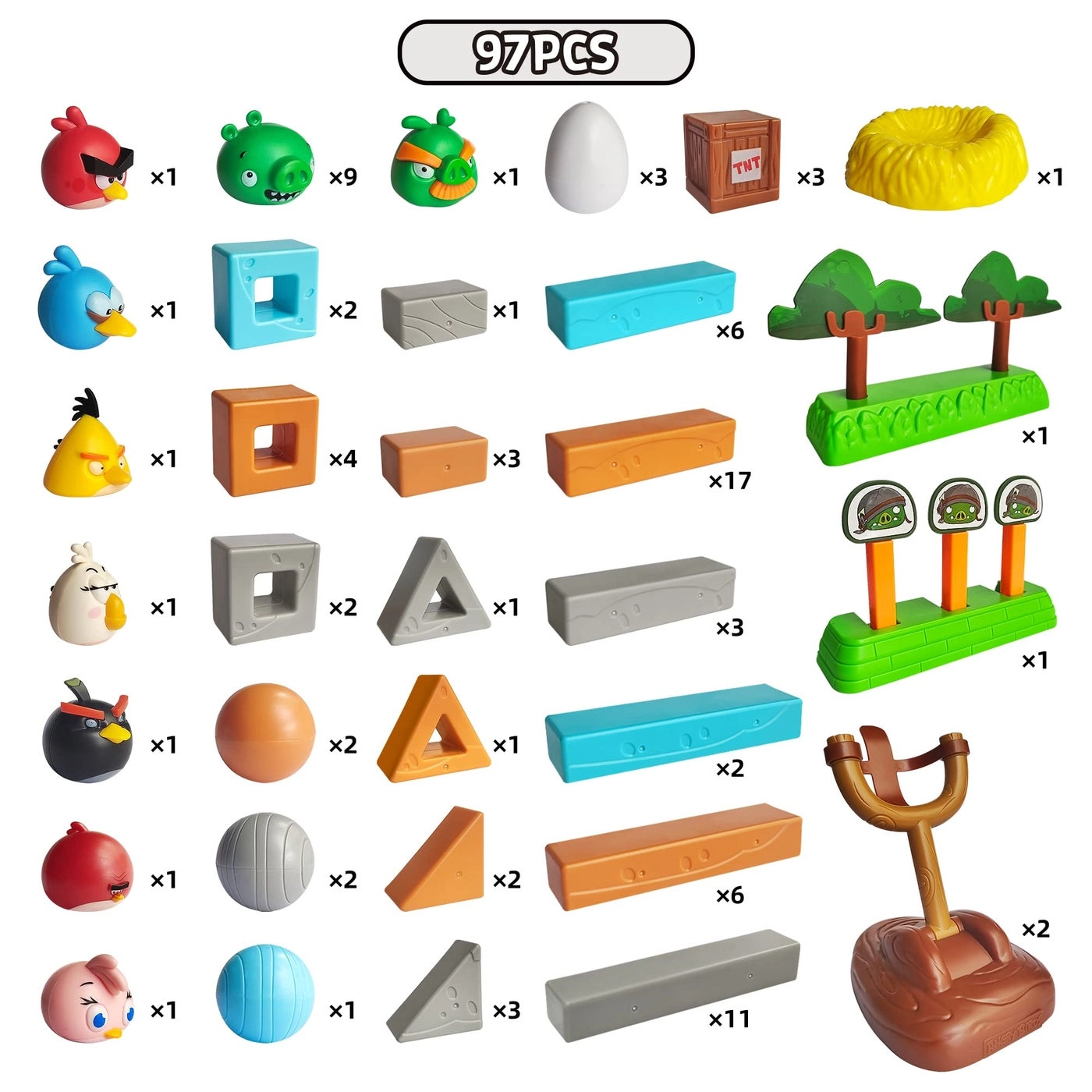 Pig City Strike 2 - Angry Birds 97 pcs