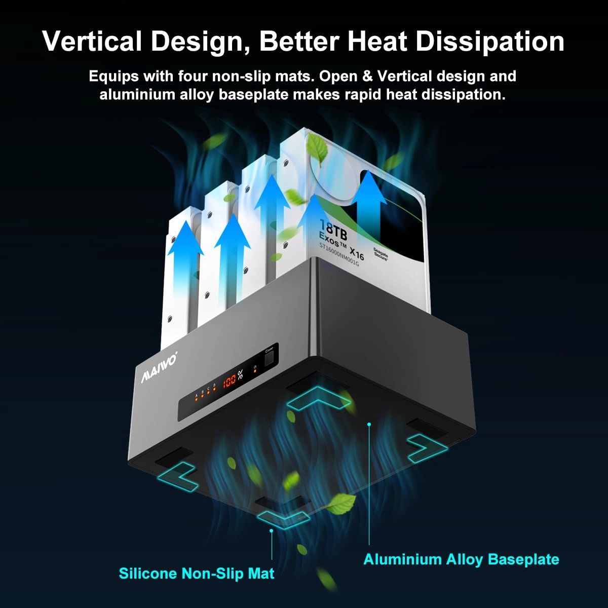 Hard Drive Docking Station - 4 Bay