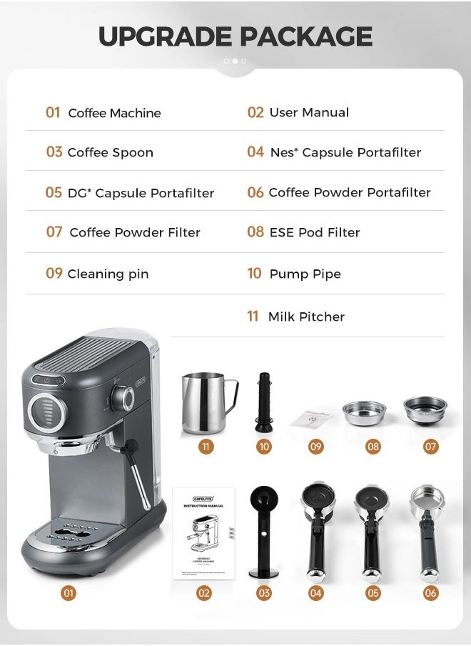 Espresso Coffee Machine ZCD744