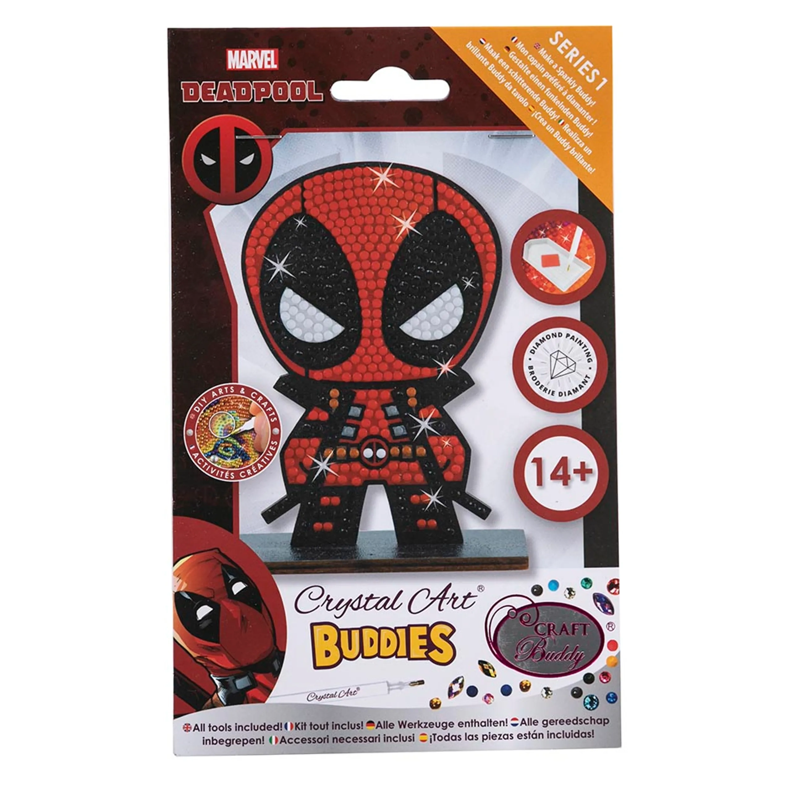 CRAFT Buddy Crystal Art Buddy Deadpool - 6+ years