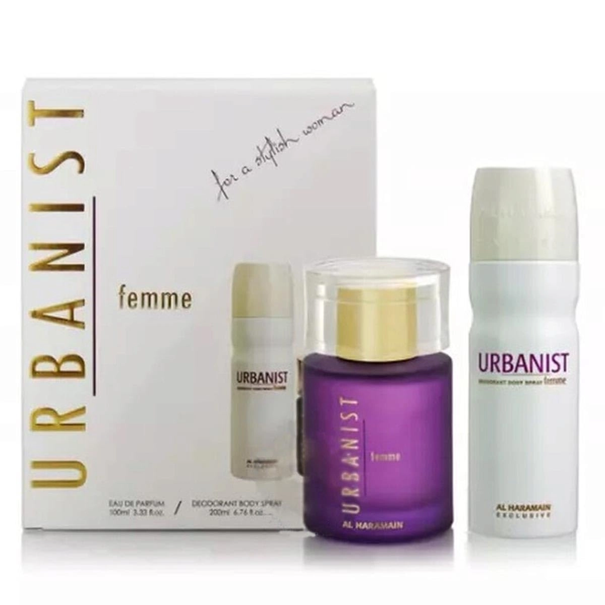 Al Haramain Perfumes Urbanist Femme - Spray 4 piece(s)