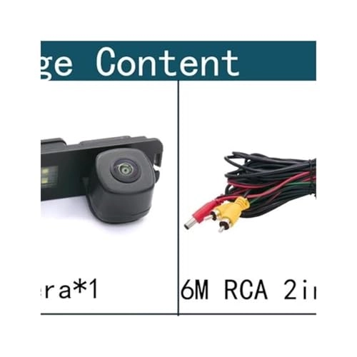 Reverse car rear view camera - Night vision Wired 720 x 540 pixels