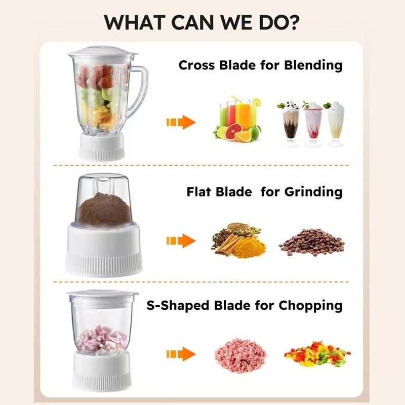 Commercial Juicer Blender - 650W 72oz
