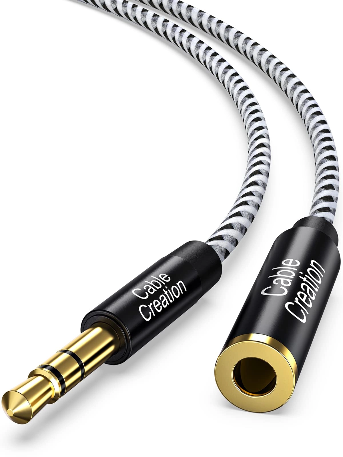 CableCreation Headphone Extension Cable for Universal - 3.5mm Male to Female Stereo 15 Feet