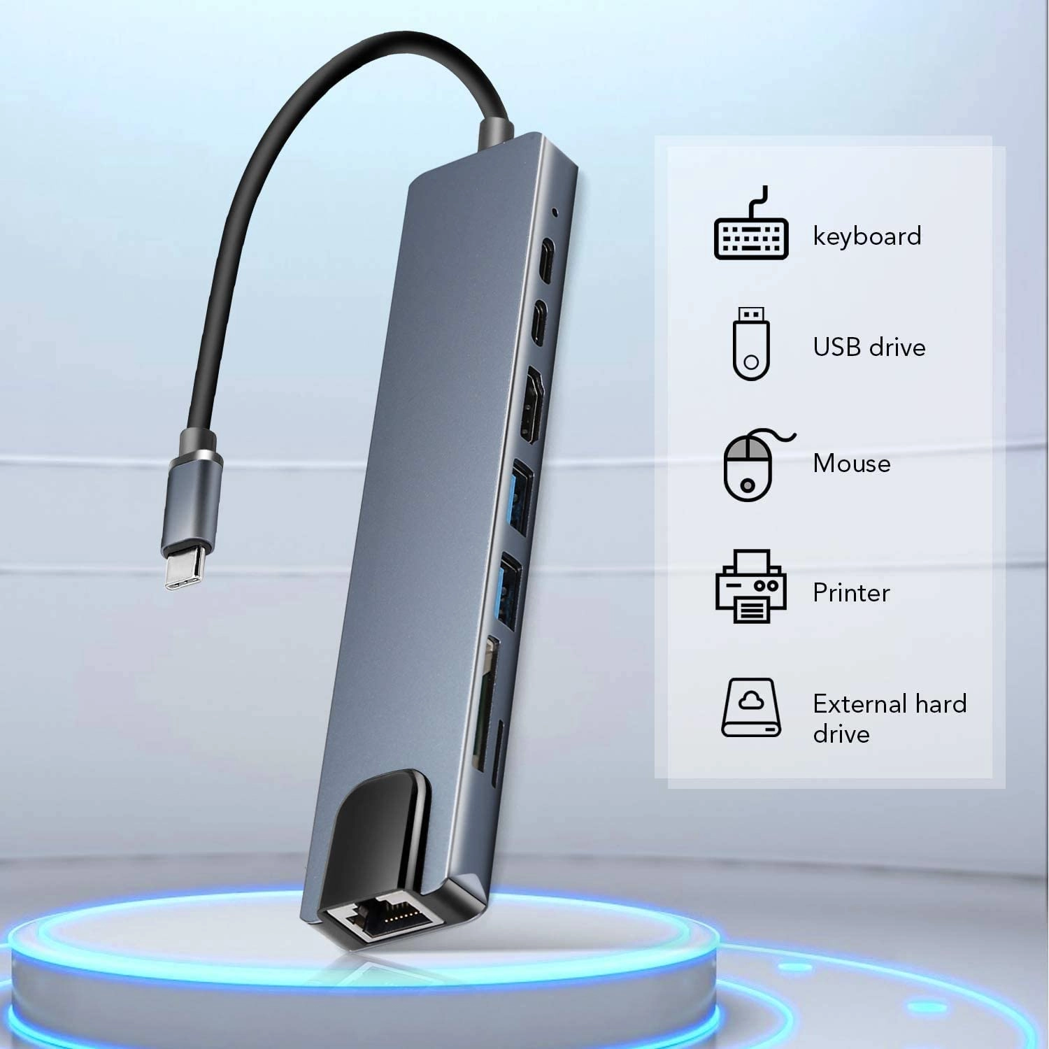 USB Hub Type C - MacBook & Windows