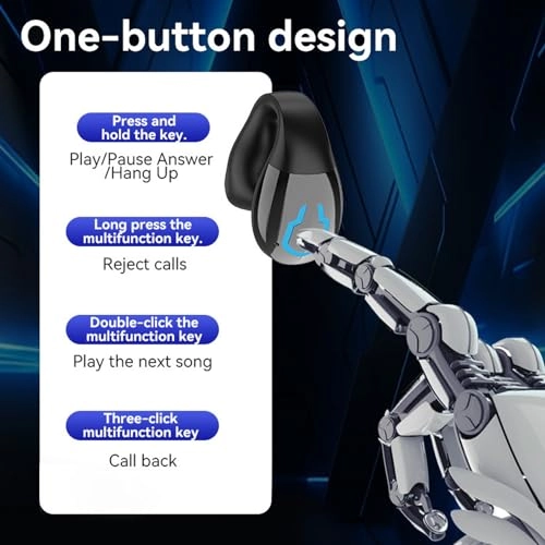 Clip On Earbuds Wireless Earbud