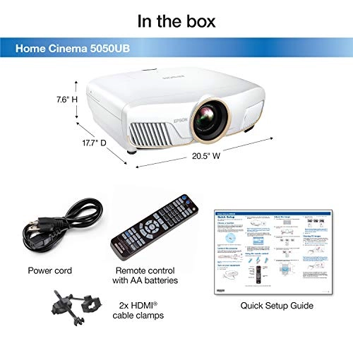 Home Cinema 5050UB V11H930020 2,600 lumens