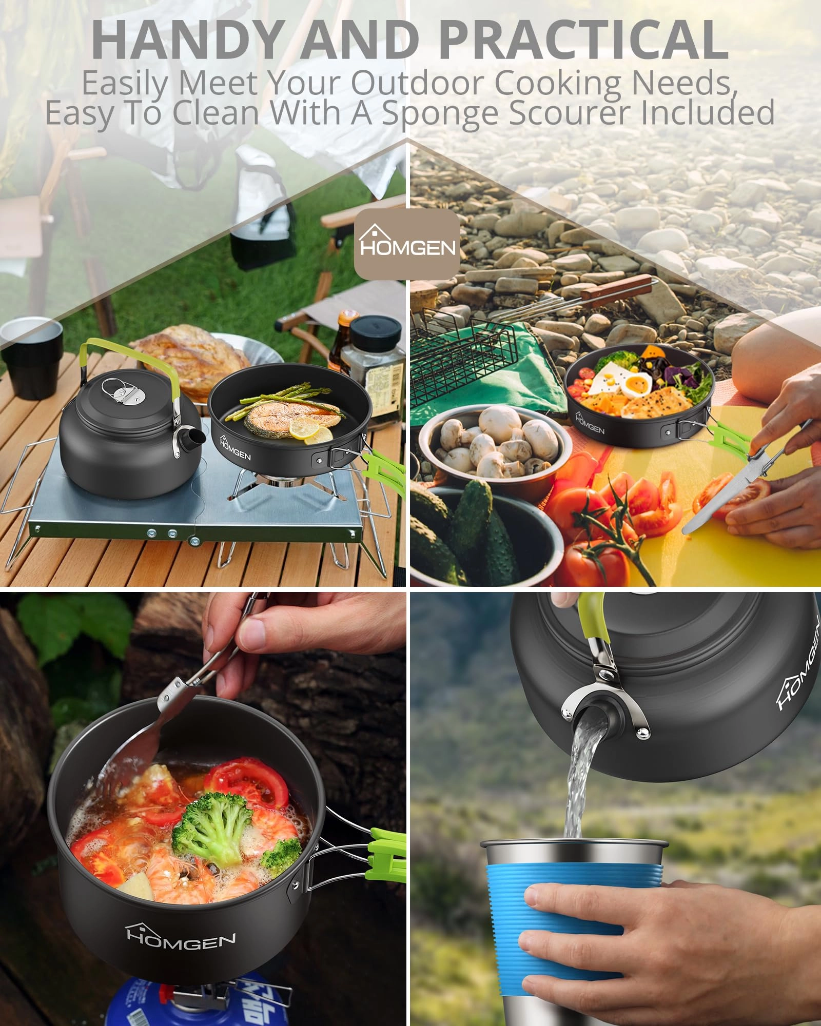 Camping Cooking Set - 12 piece(s)