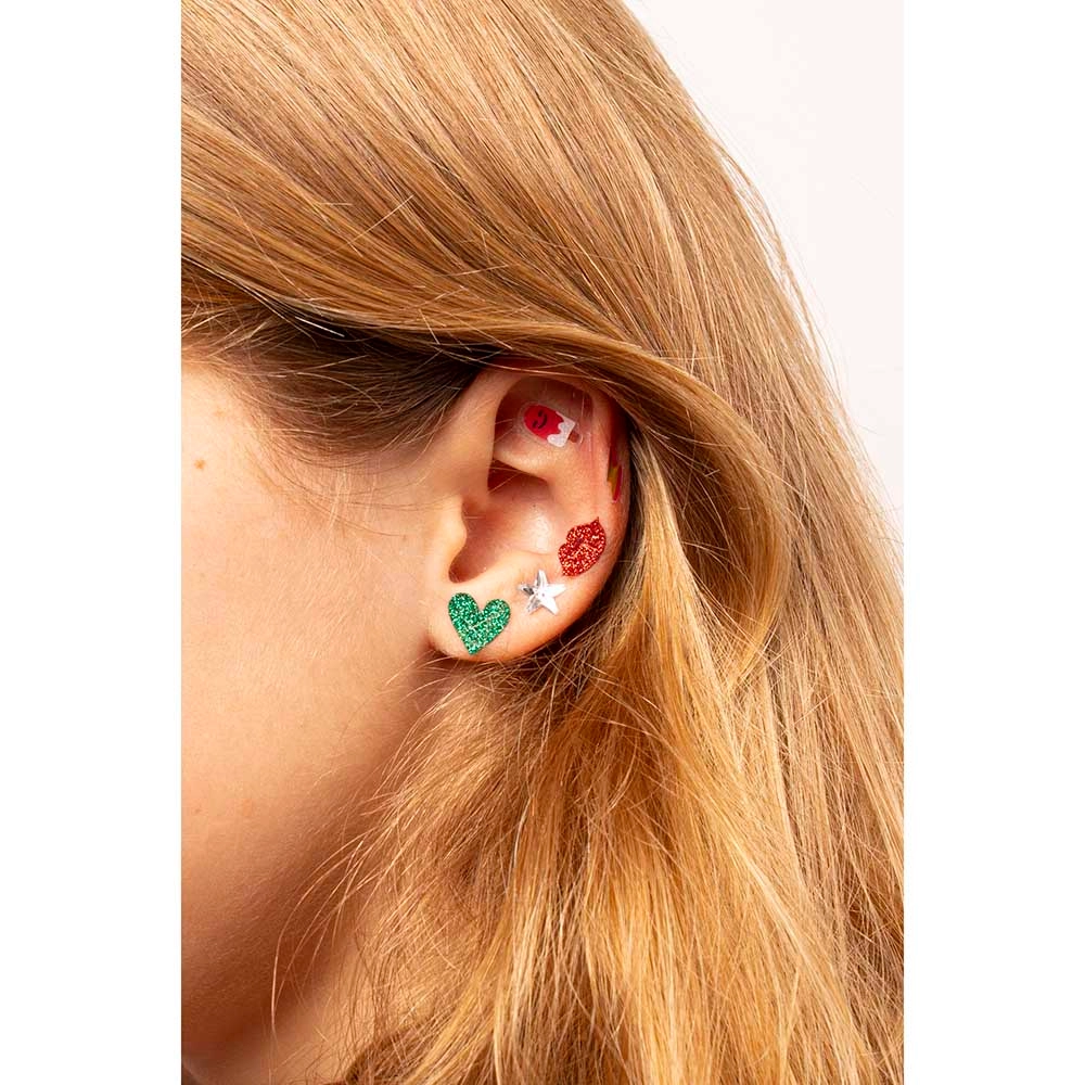 Lily Sticker Book Earrings 104 pcs