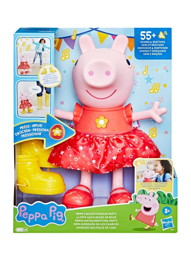 Peppa Pig Doll - Muddy Puddles Party Singing And Dancing Ages 3+