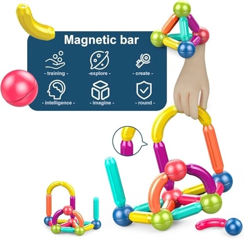 Magnetic Balls and Rods Set - 42pcs