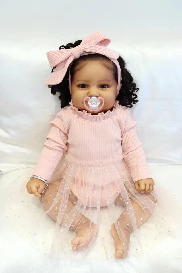 Reborn Baby Doll - 24inch Silicone vinyl Ages 6 months+