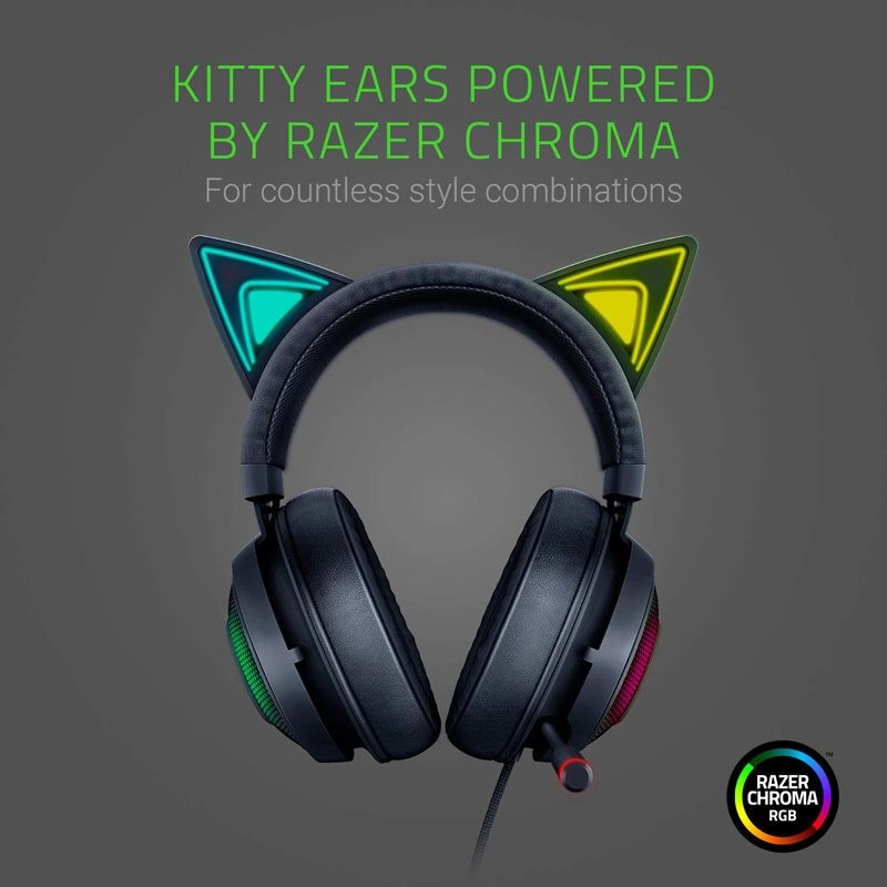 Kraken Kitty Chroma Wired Headset