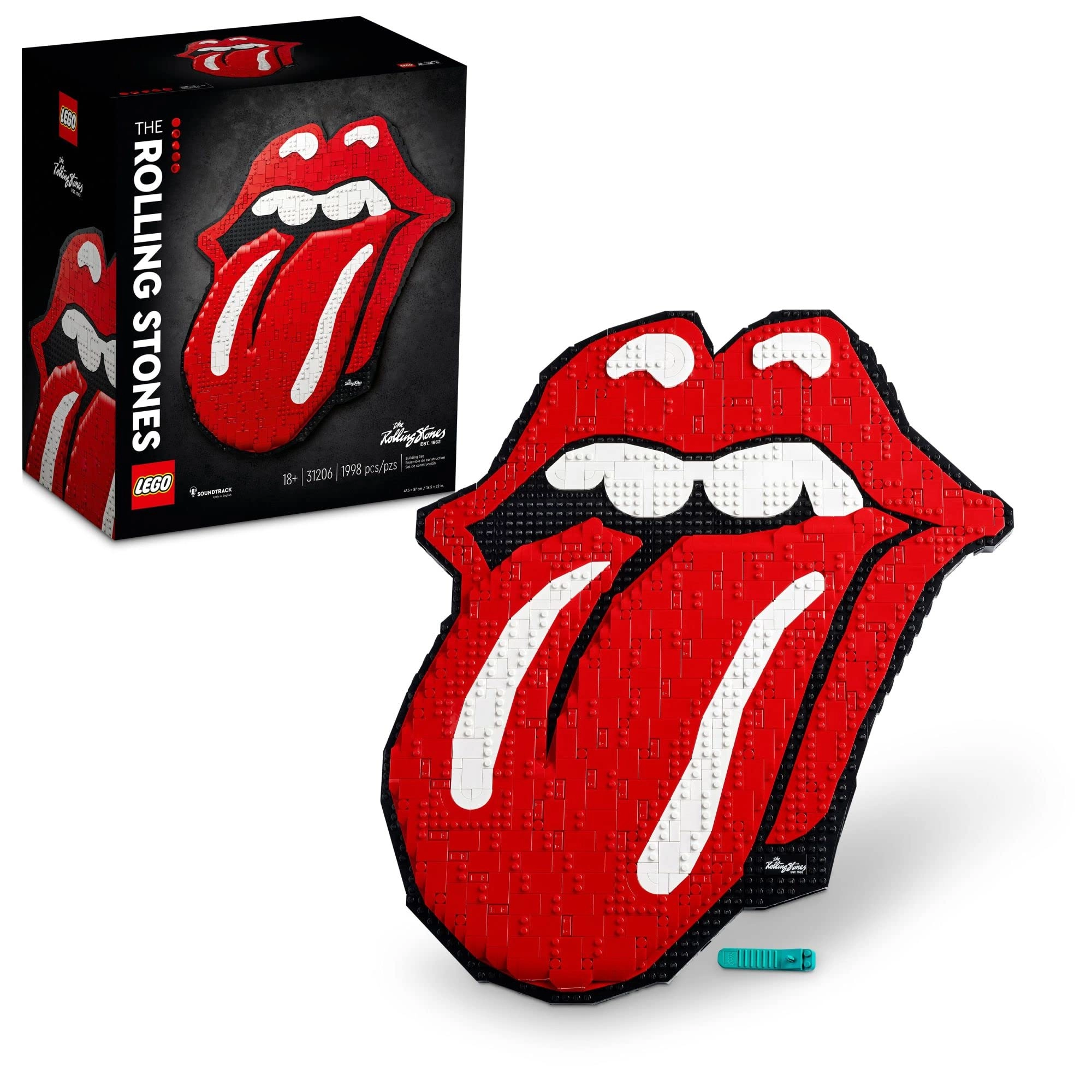 Art The Rolling Stones (31206) - Building Blocks Wall Set
