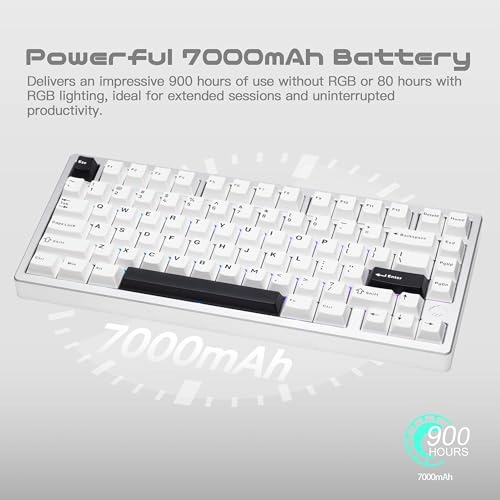 WOBKEY Rainy 75 - QWERTY Wired/Wireless