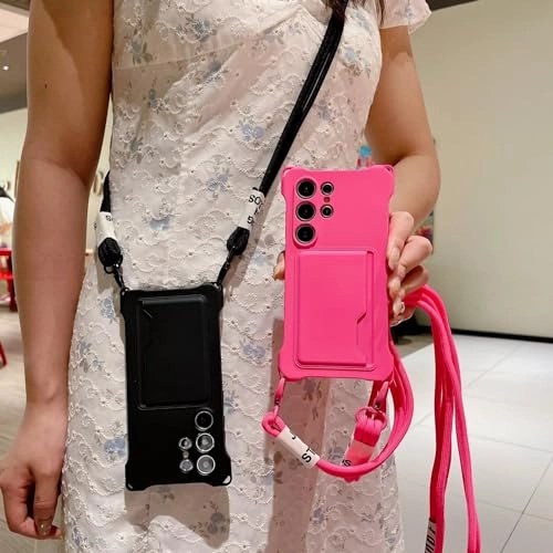 Crossbody Wallet Phone Case - TPU for Samsung Galaxy S23 Plus