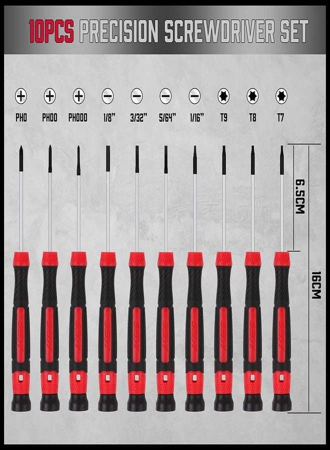 Precision Screwdriver Slotted and Phillips Screwdriver Set (11 Pcs)
