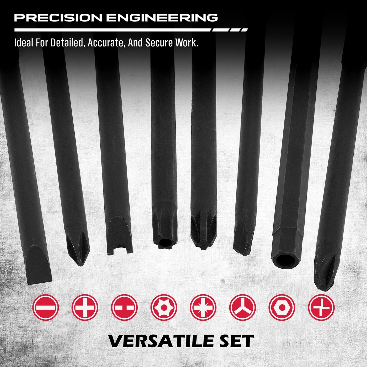 Security Bit Set - 32-Piece 6"