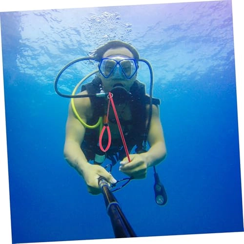 Diving Pointer Rod - 35.00X0.80X0.80CM Red Aluminium alloy