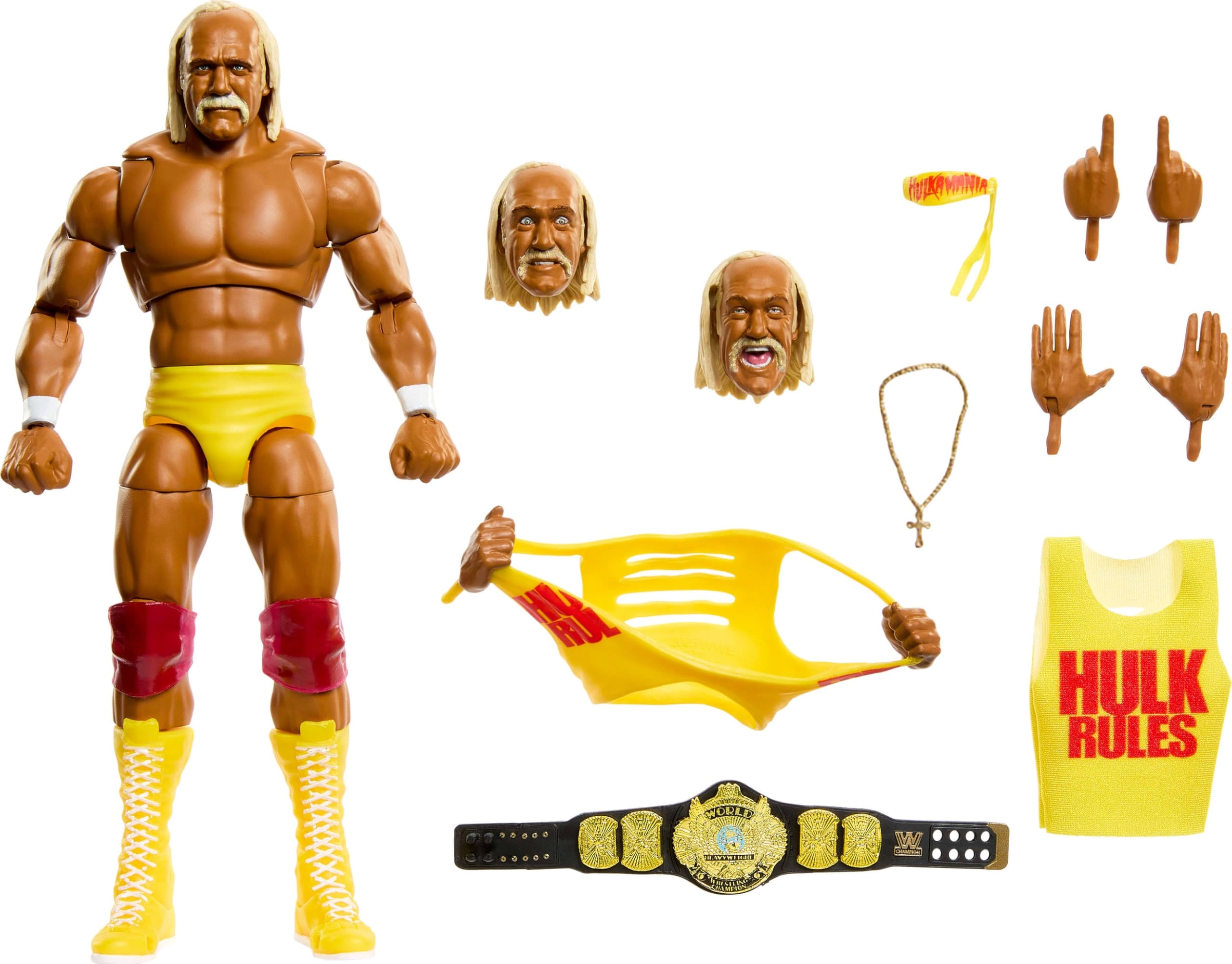 Mattel Hulk Hogan - WWE Ultimate Edition - 5 pieces (18 cm) (JHV95)