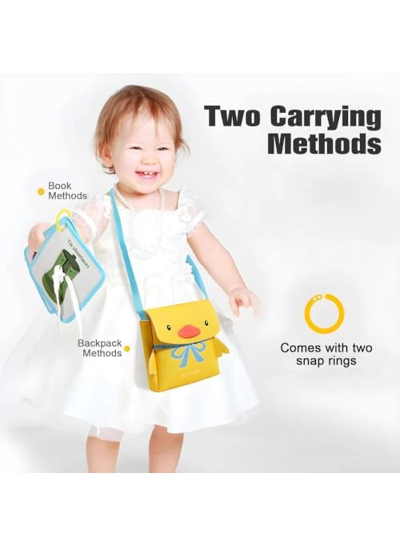 Montessori Busy Book - 1-3 years