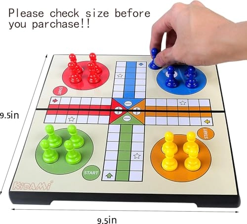 Ludo Magnetic Board Game Set - 6 years and up