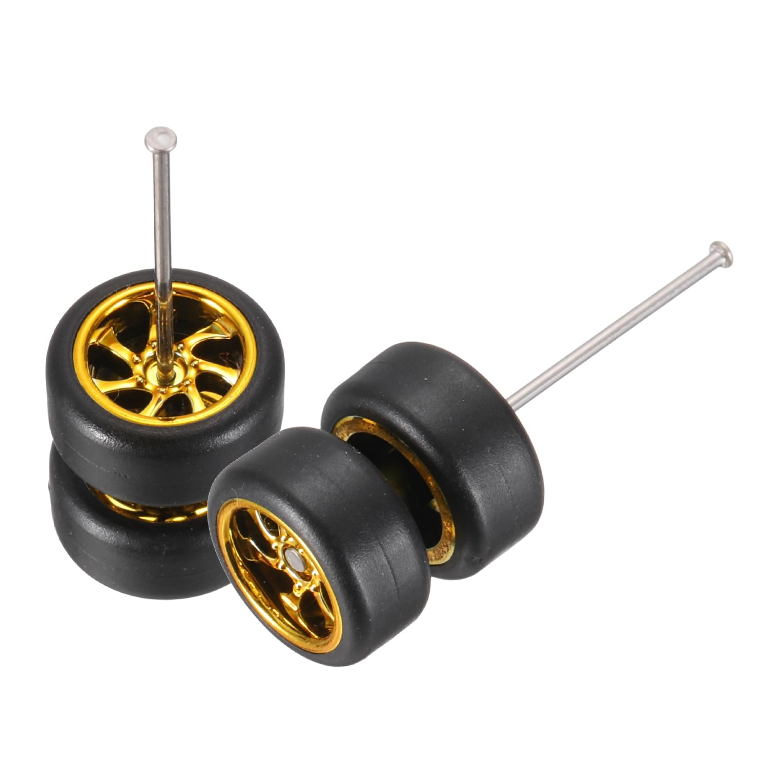 SourcingMap 5-Star Gold Rims - 8.0 Count 1/64